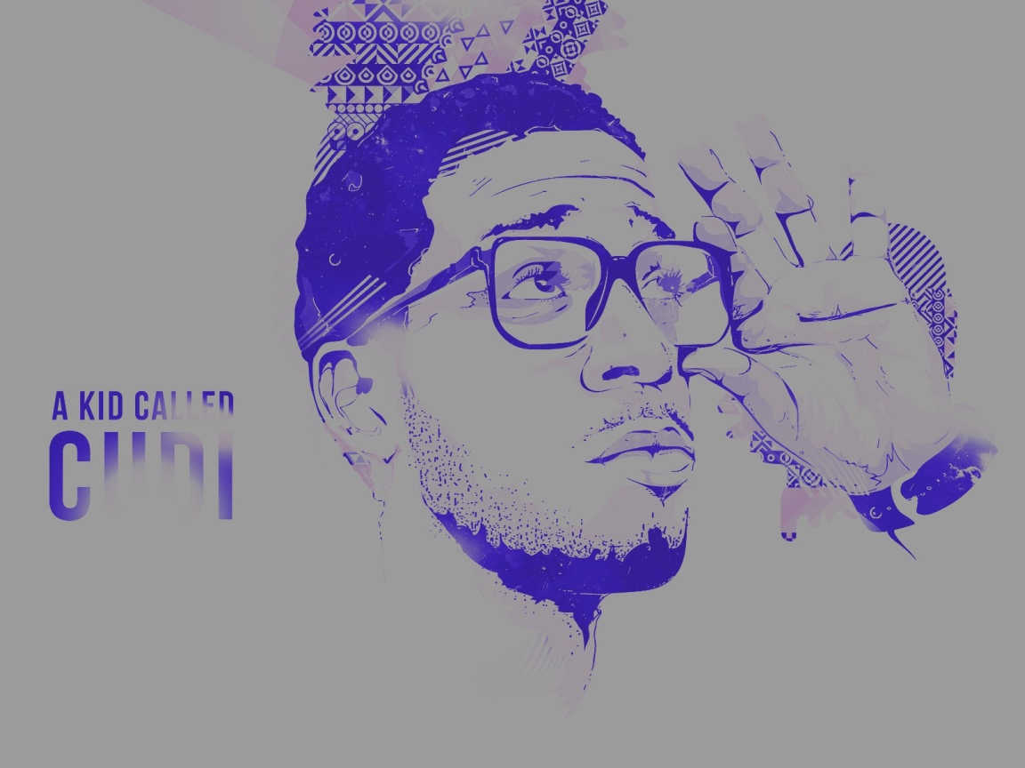 Kid Cudi в фиолетовом