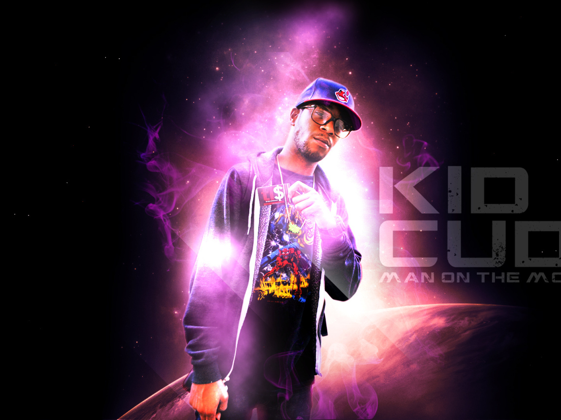 Kid Cudi в ярком свете