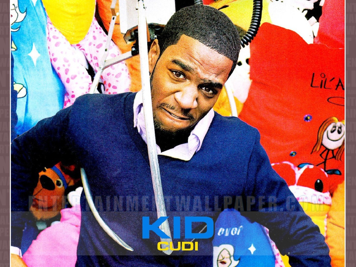 Kid Cudi разноцветные обои