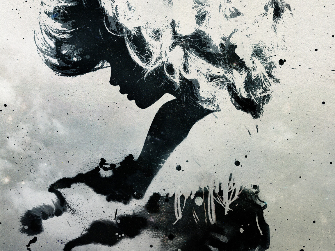 La Roux удивительный рисунок