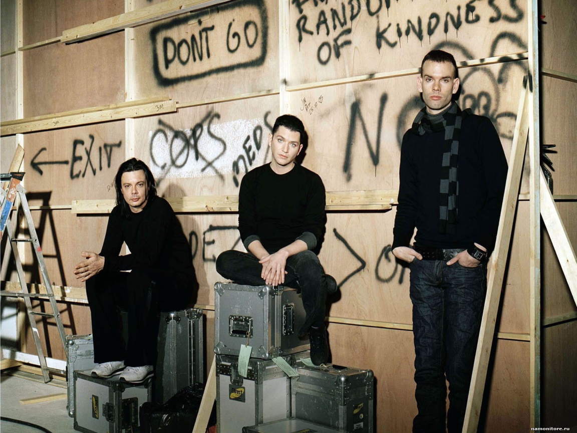 Placebo за сценой