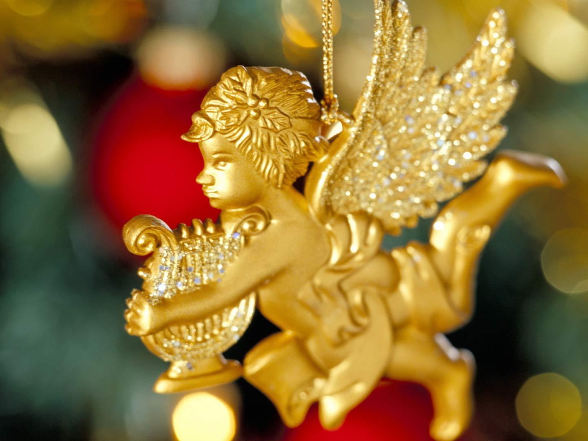 Елочные игрушки ангелы