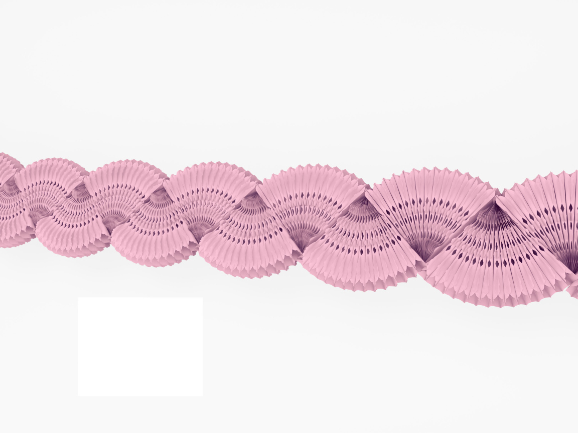 Гирлянда из бумаги