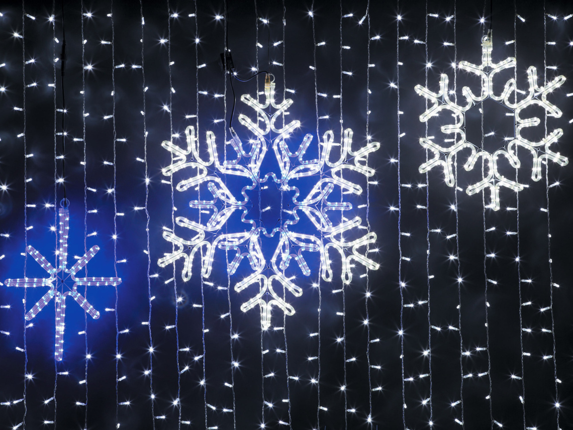 Гирлянда дождь