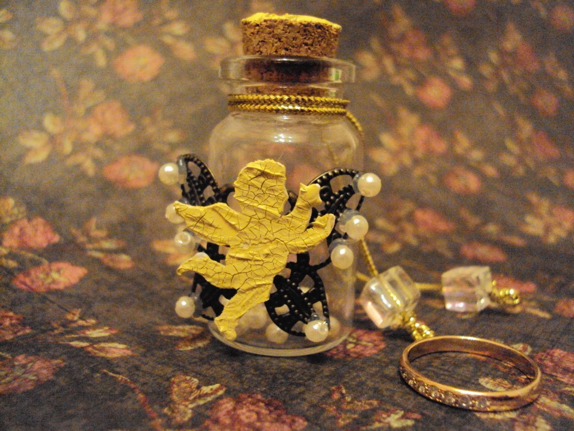 Cтеклянные елочные игрушки ручной работы