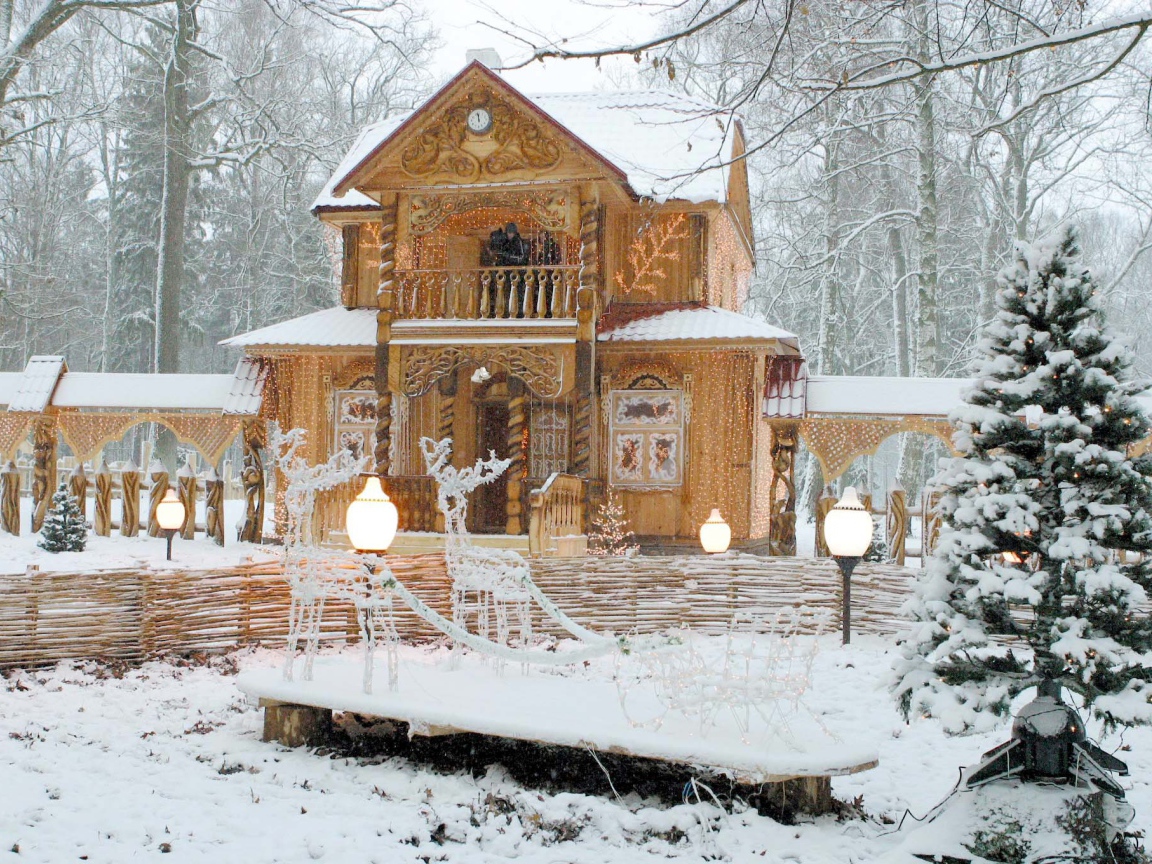 Pезиденция деда мороза