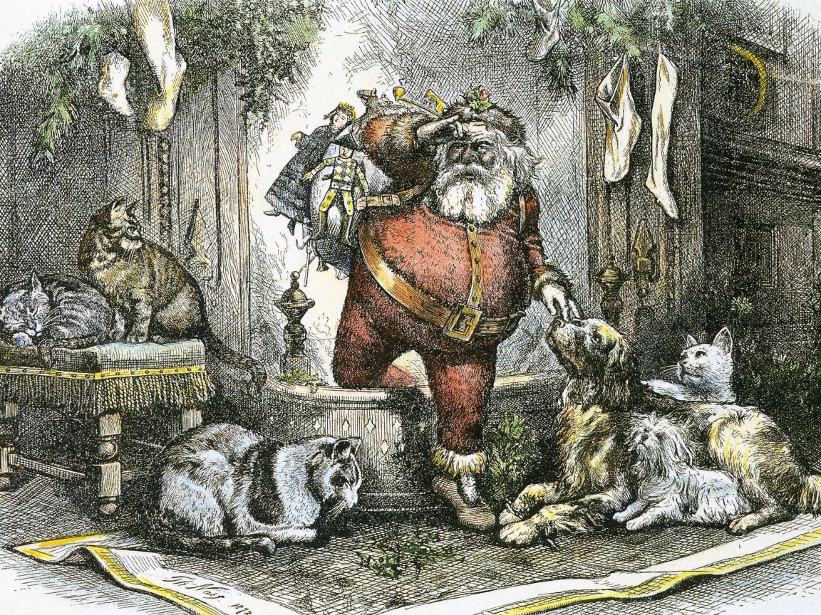 Дед мороз и серый волк