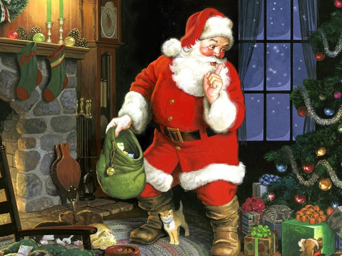 Говорящий дед мороз