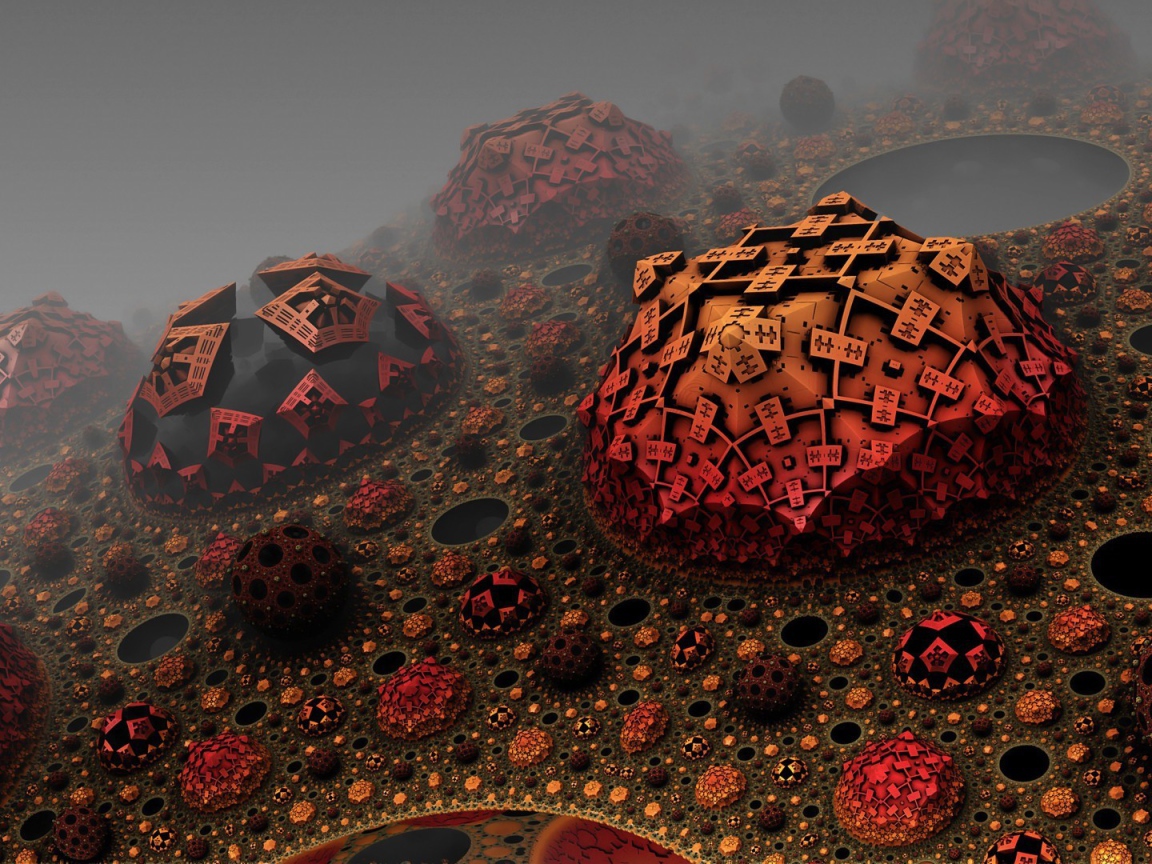 Фантастическая планета абстракция