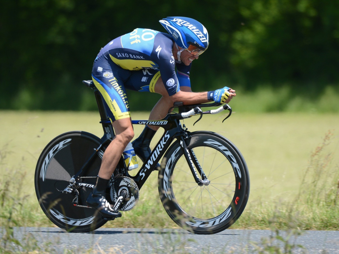 Велогонщик Альберто Контадор