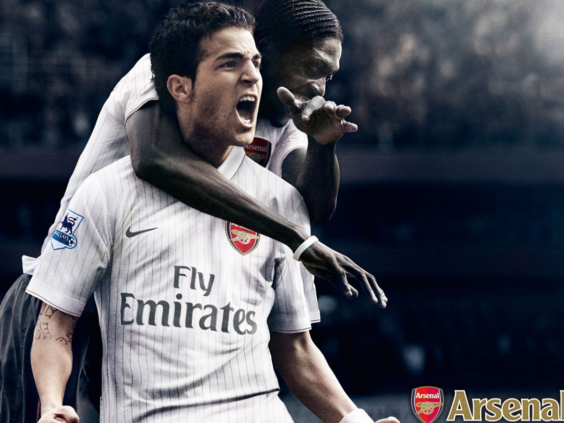 Футболисты из клуба Арсенал