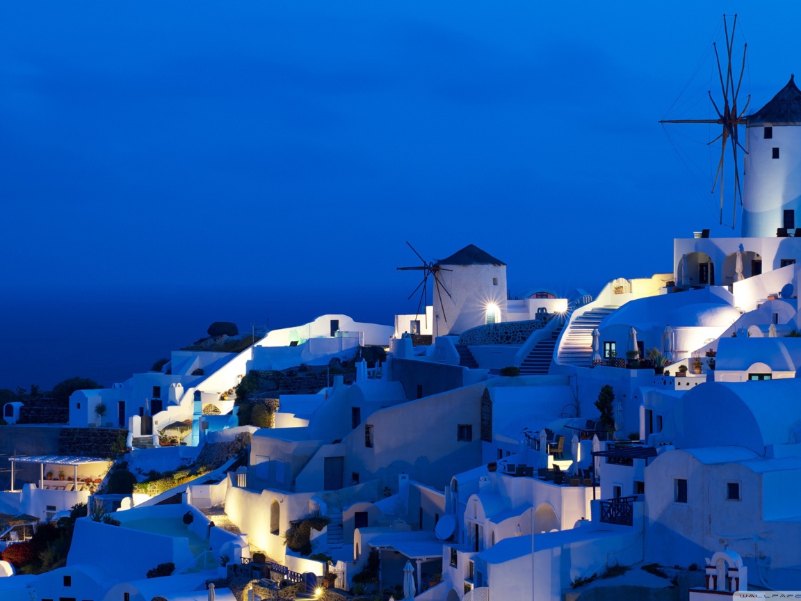 Дома в Санторини