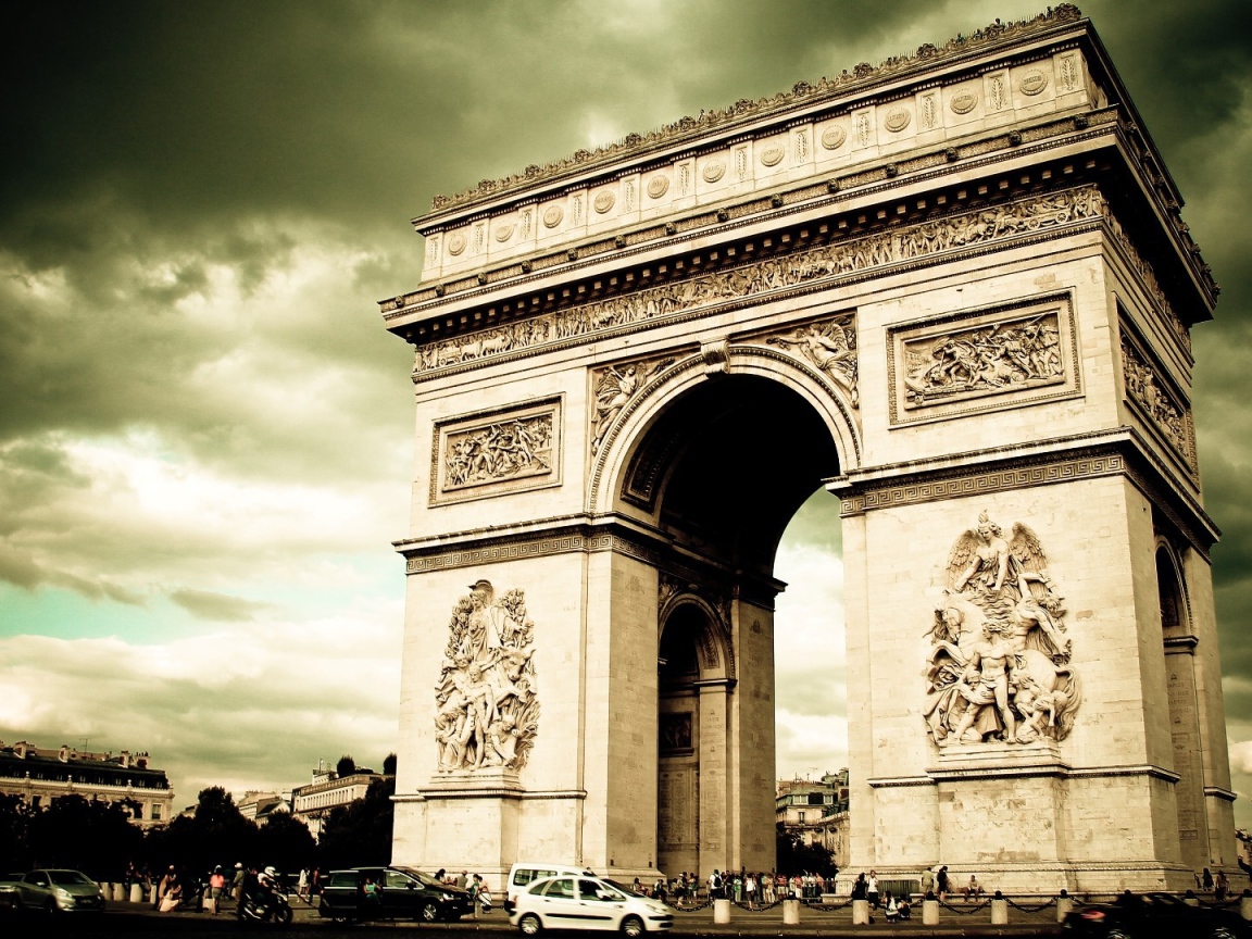 Триумфальная арка Франция