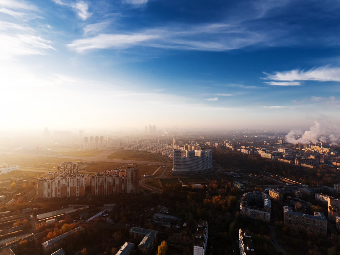  Москва с воздуха