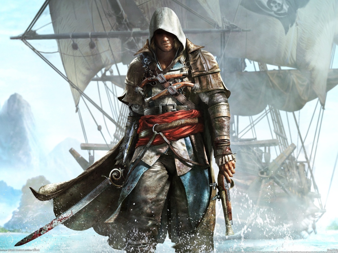 Assassin's creed IV после битвы