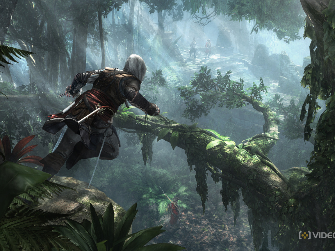 Assassin's creed IV в джунглях