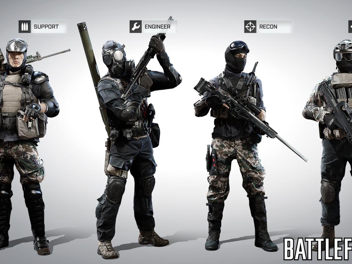  Battlefield 4 выберите класс