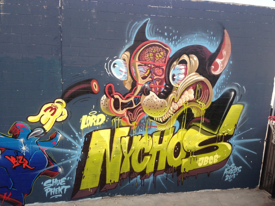 Красивое граффити