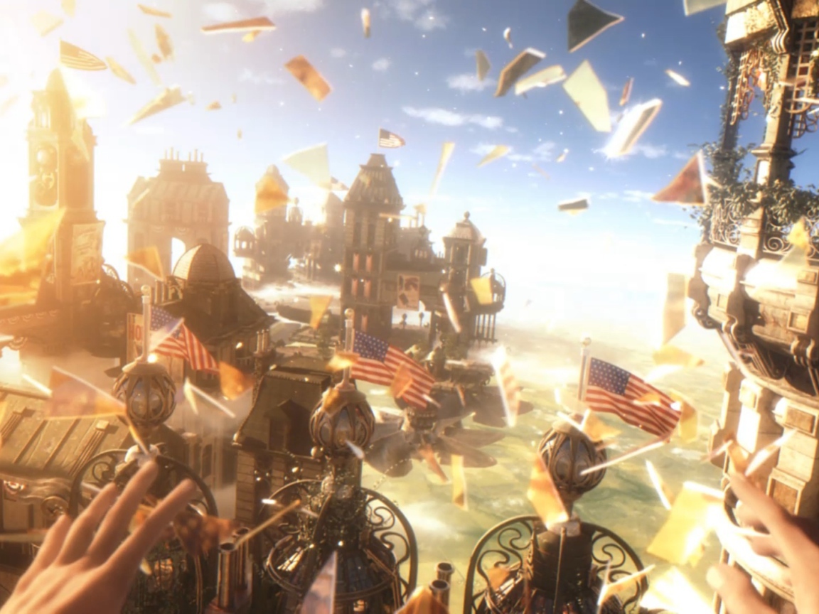 Bioshock Infinite: прыжок из окна