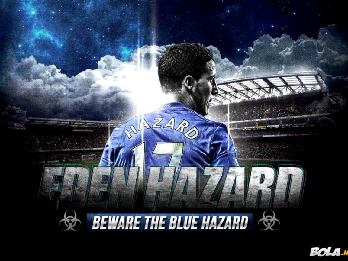 Челси Эден Азар остерегайтесь синий опасности