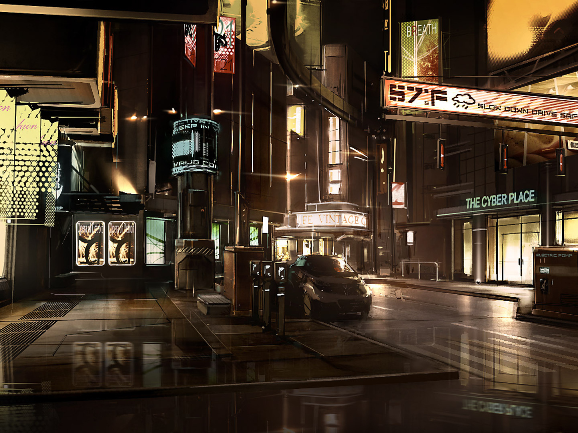 Deus Ex: Human Revolution: the street