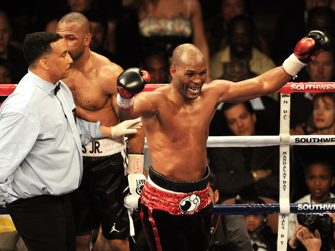 Знаменитый боксер Бернард Хопкинс