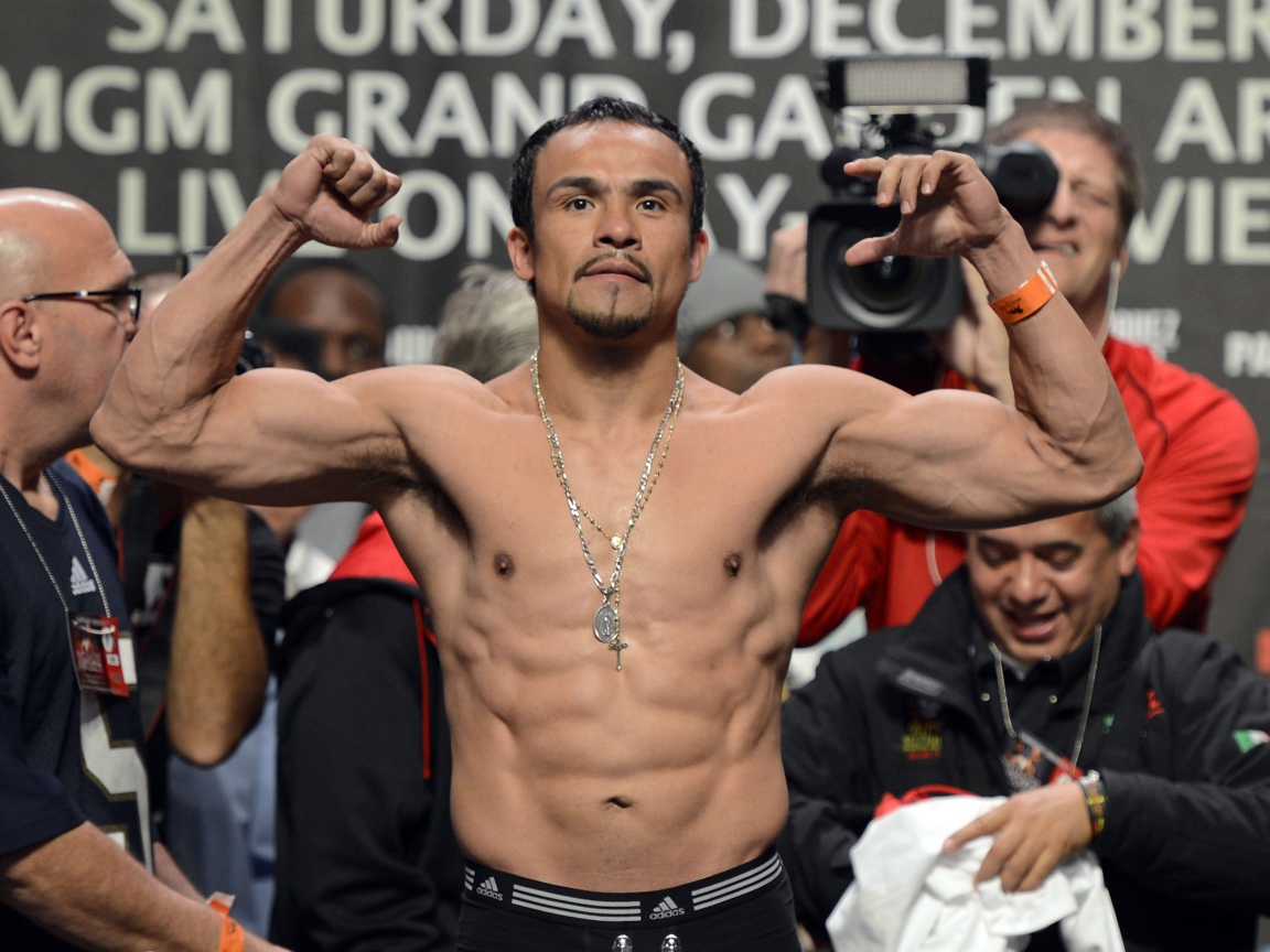 Известный боксер Хуан Мануэль Маркес