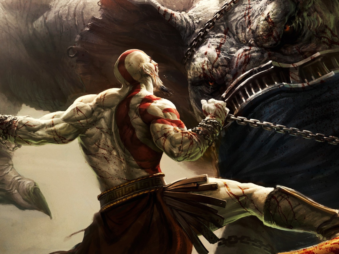 God of War: Ascension: герой борется