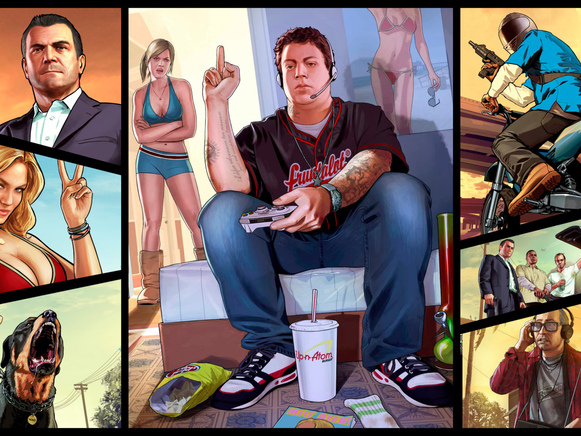 Grand Theft Auto V игрок