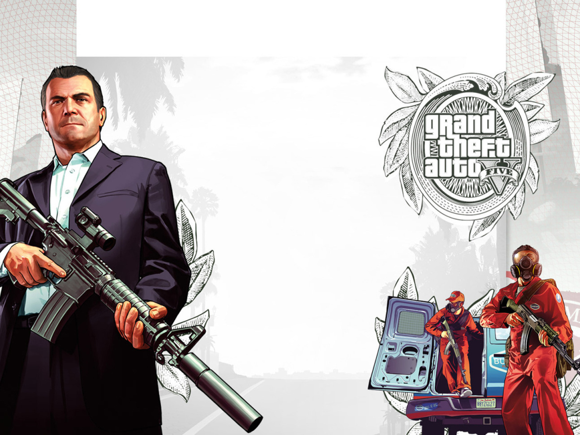 Grand Theft Auto V Снайпер