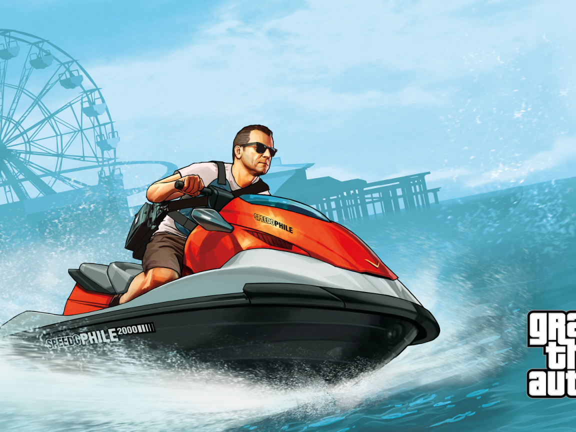 Grand Theft Auto V катер