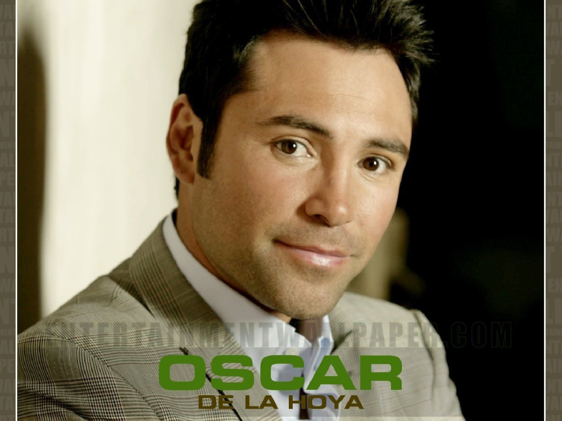 Легендарный боксер Оскар Дела Хойя крупным планом