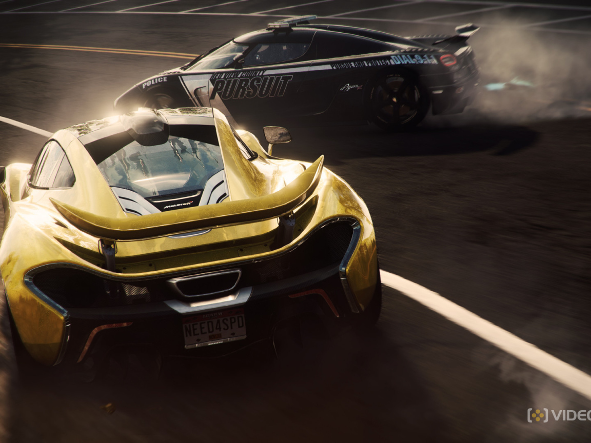 Need for Speed Rivals: полицейские на работе