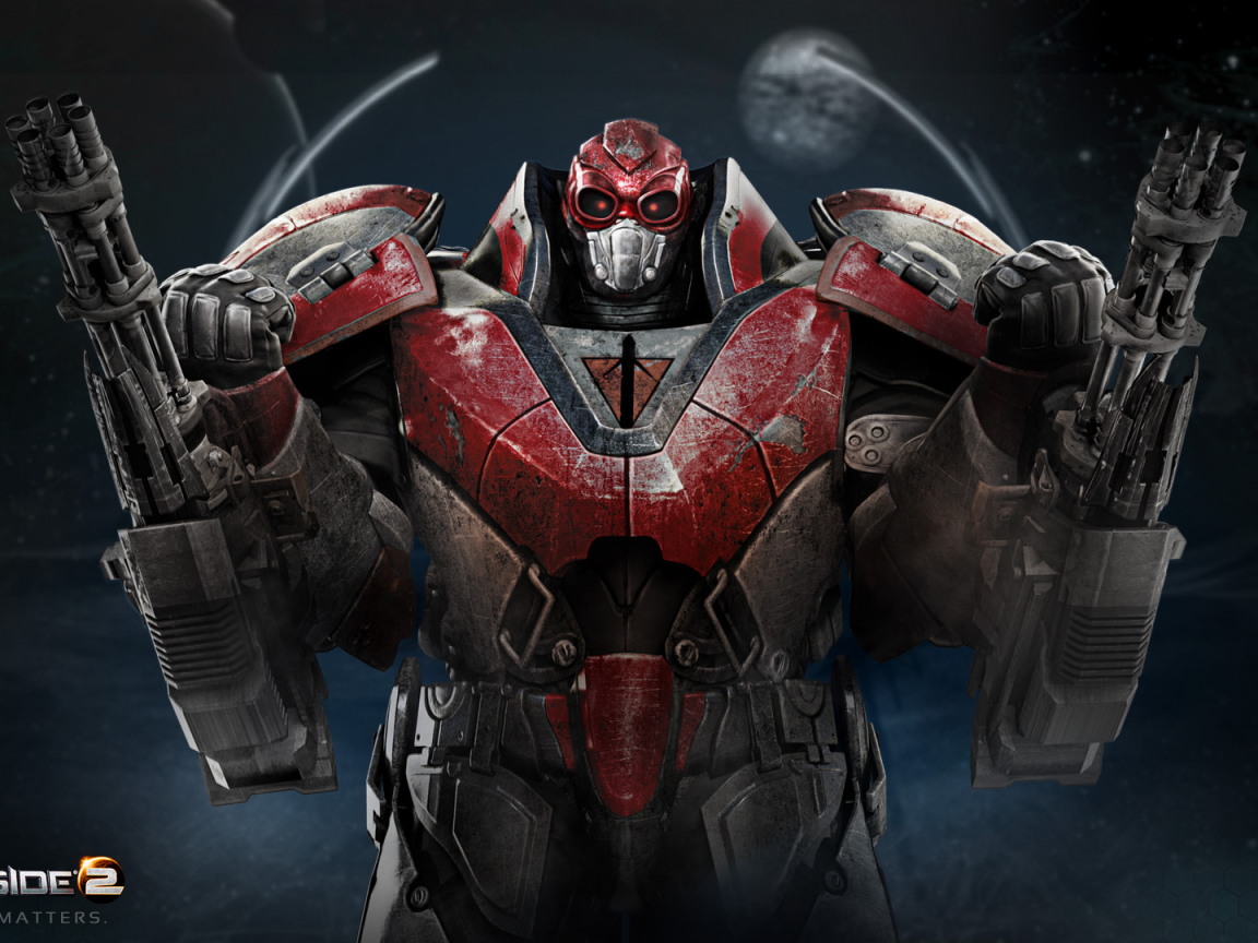 Planetside 2: полный пластинчатый доспех