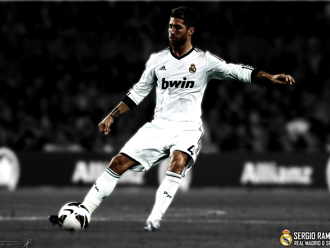 Реал Мадрид Серхио Рамос дриблинг