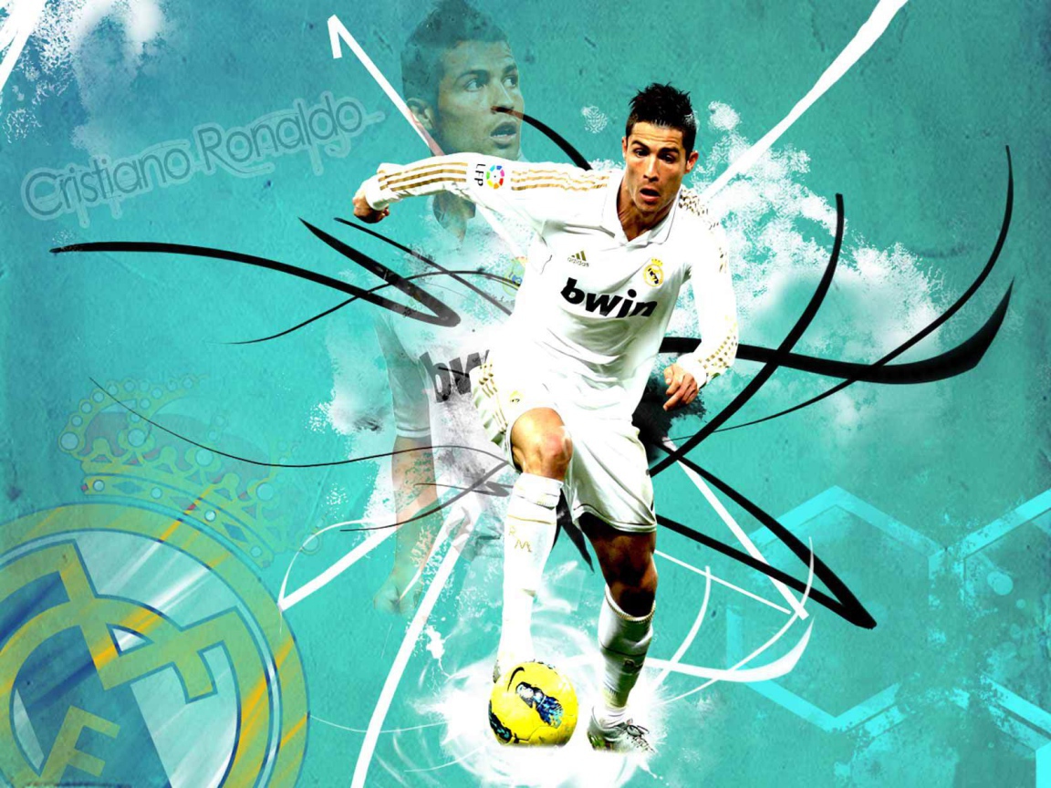 The Best football player of Real Madrid Cristiano Ronaldo
