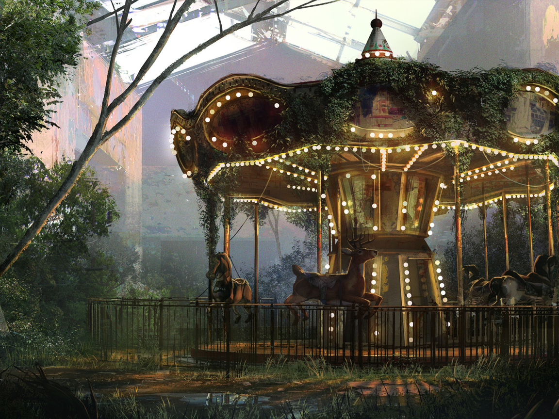 The Last of us: заброшенный парк