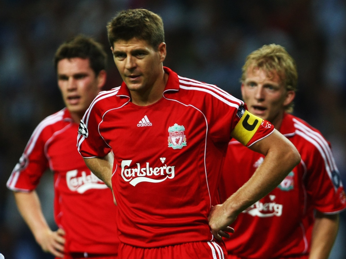 Лучший футболист Ливерпуля Стивен Джеррард