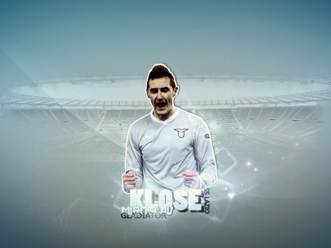 Лучший форвард Лацио Мирослав Клозе