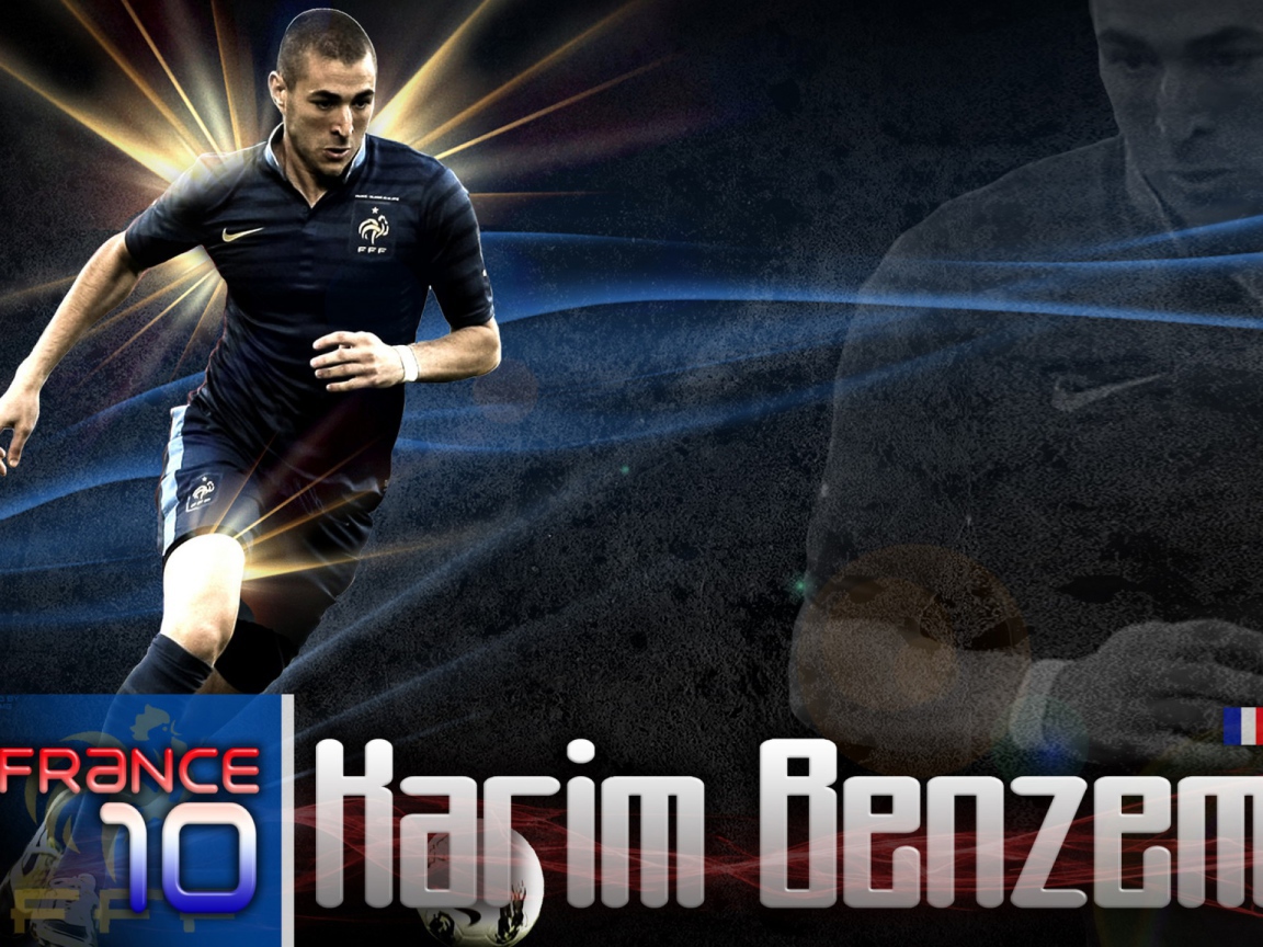 The forward of Real Madrid Karim Benzema