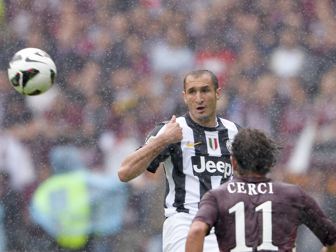 Незаменимый полузащитник Ювентуса Джорджо Кьеллини