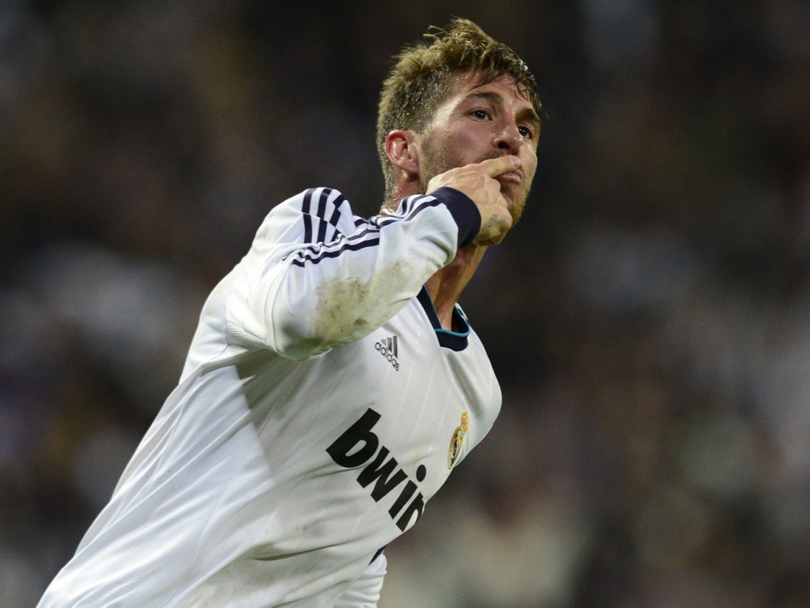 Игрок мадридского Реала Серхио Рамос