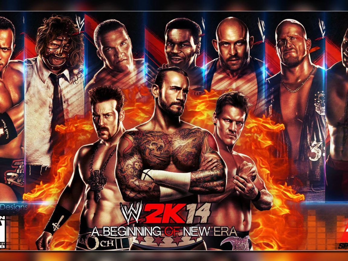 WWE 2K14: бойцы PS4 в ближайшее время