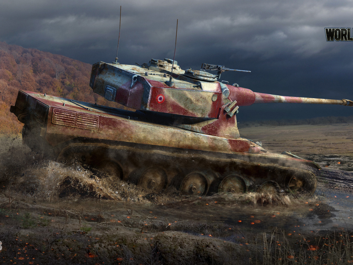World of Tanks: французский танк AMX50B