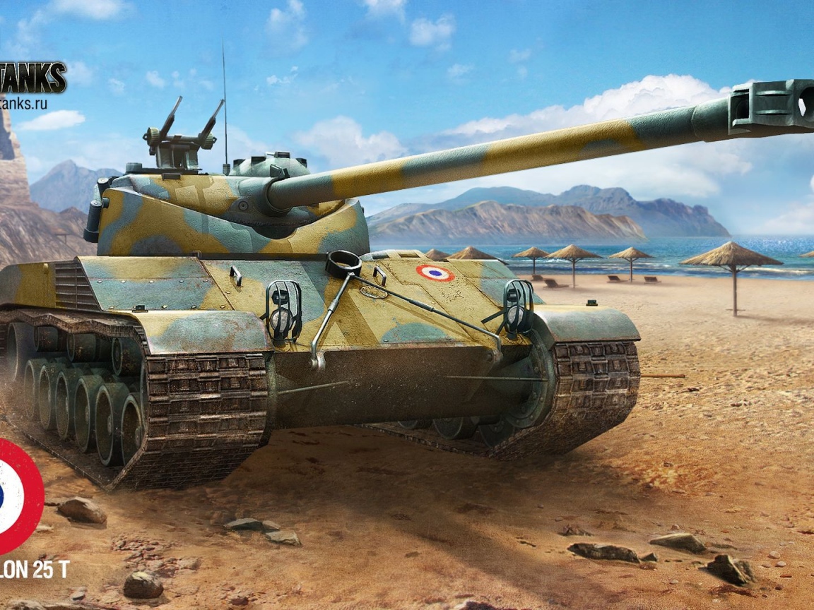World of Tanks: французский танк BAT CHATILLON T25