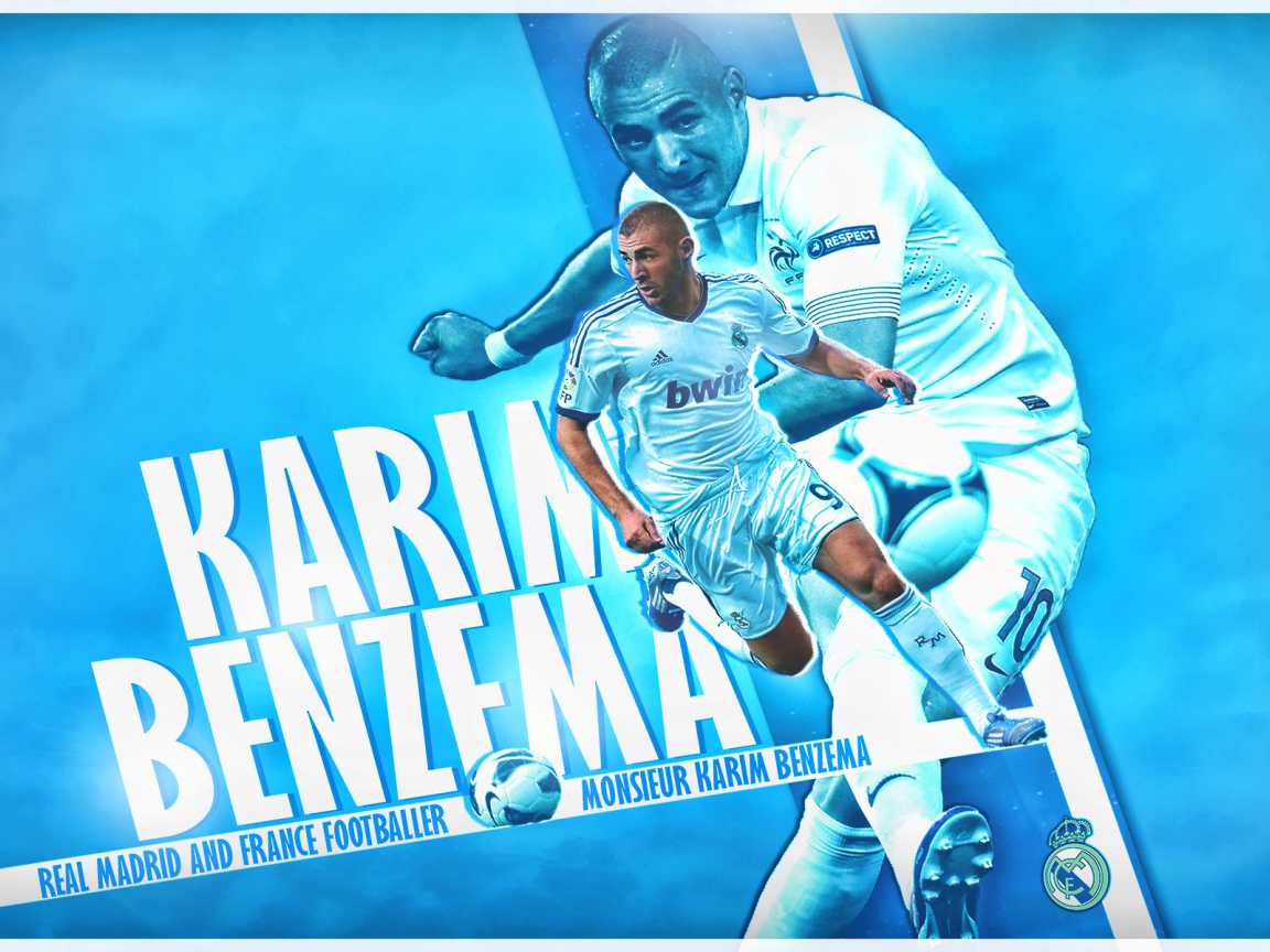  Игрок мадридского Реала Карим Бензема гордость Франции