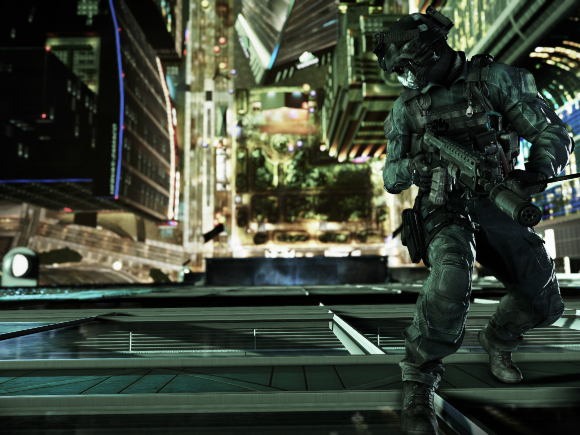 call of duty: ghost идет вниз