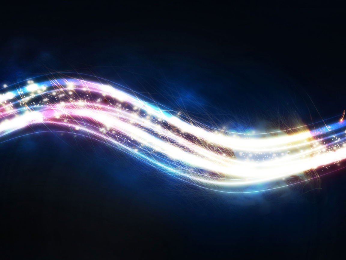 Абстрактное сияющее свечение