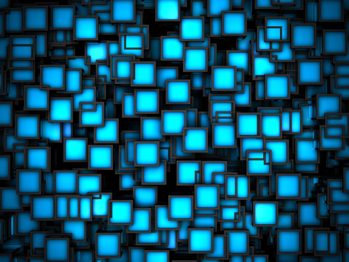 Neon squares