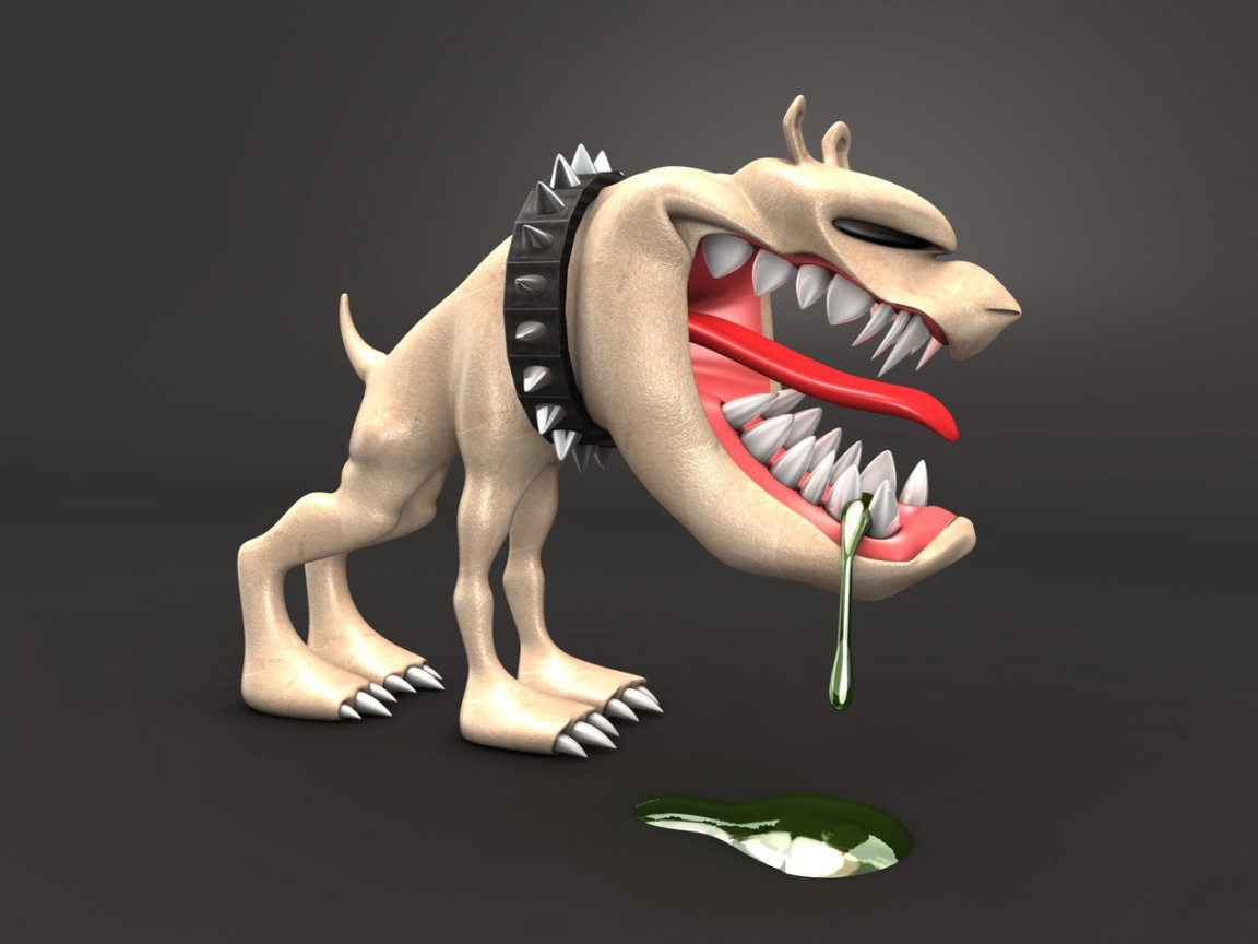 Зубастая собака